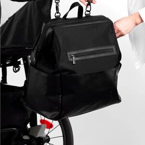 BEIS black diaper bag